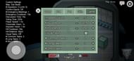 Game customization screen